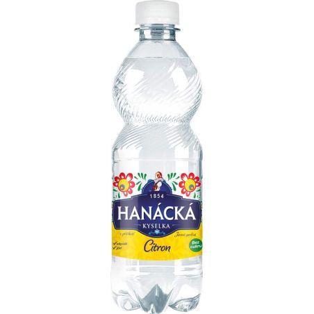 Hanácká kyselka citron 0,5l - PET