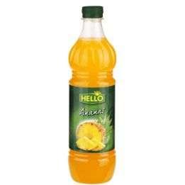 Ovocný koncentrát Hello ananas 0,7l - PET