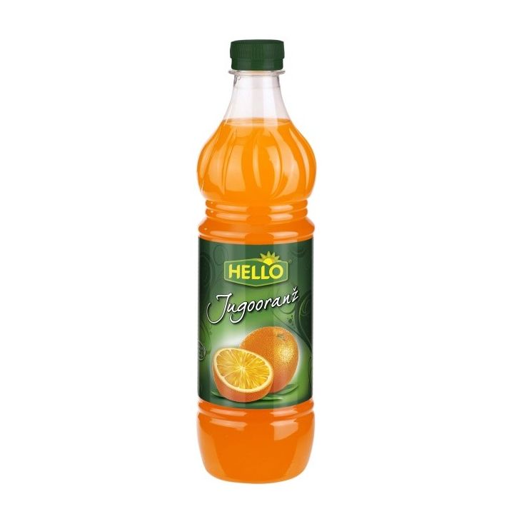 Ovocný koncentrát Hello jugooranž 0,7l - PET