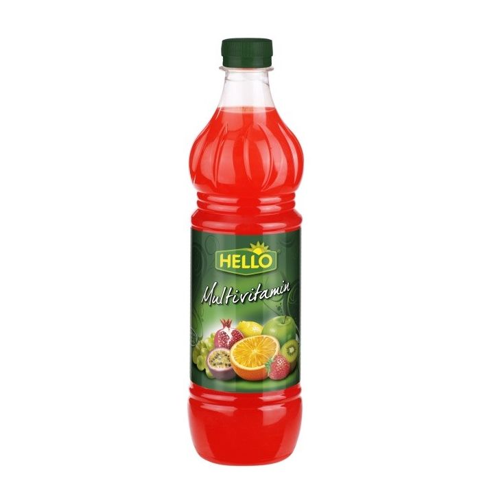 Ovocný koncentrát Hello multivitamín 0,7l - PET