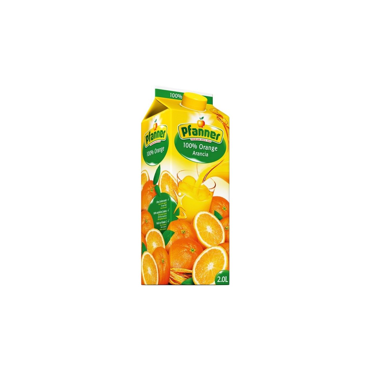 Pfanner pomeranč 100% 2l