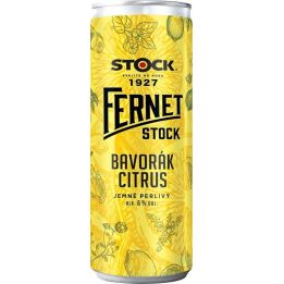 Fernet Stock Bavorák Citrus 0,25l - plech
