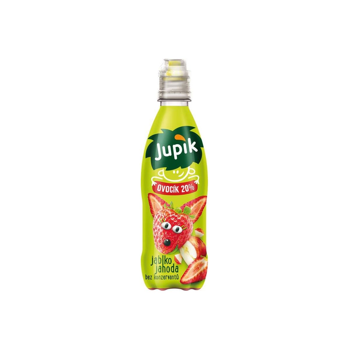 Jupík jablko, jahoda 0,33l - PET