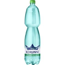 Korunní jemně perlivá 1,5l - PET