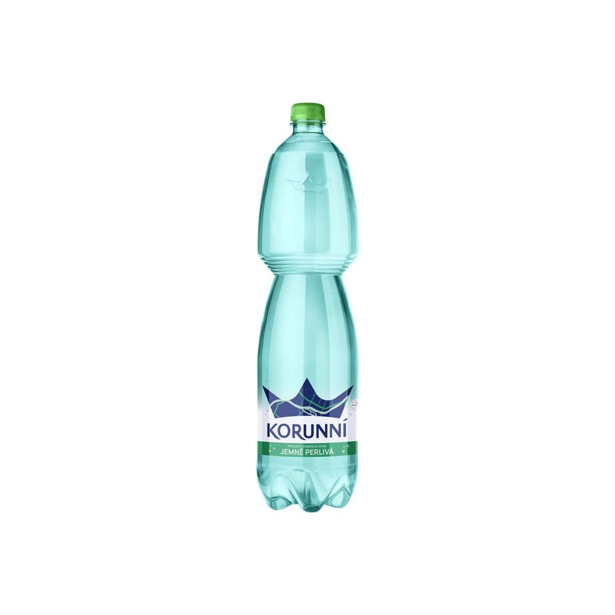 Korunní jemně perlivá 1,5l - PET