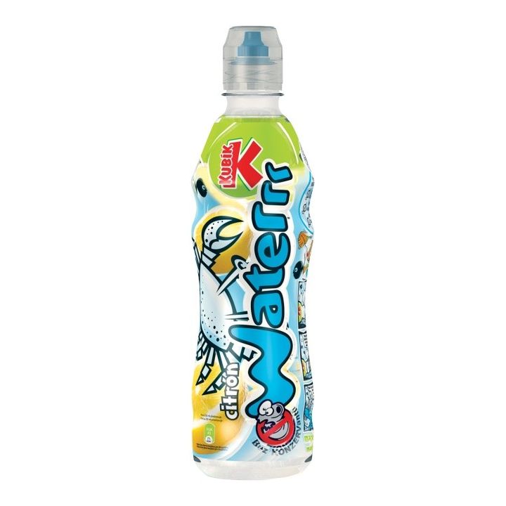 Kubík Waterrr Citron 0,5l PET