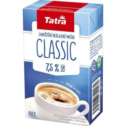 Tatra Classic zahuštěné mléko neslazené 7,5% 250g