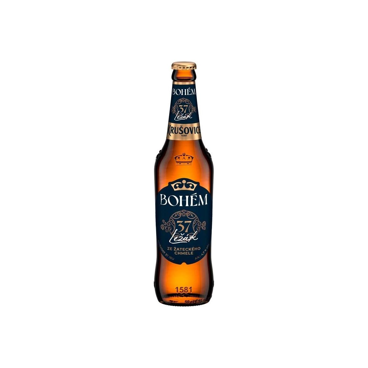 Krušovice Bohém 0,5l - sklo