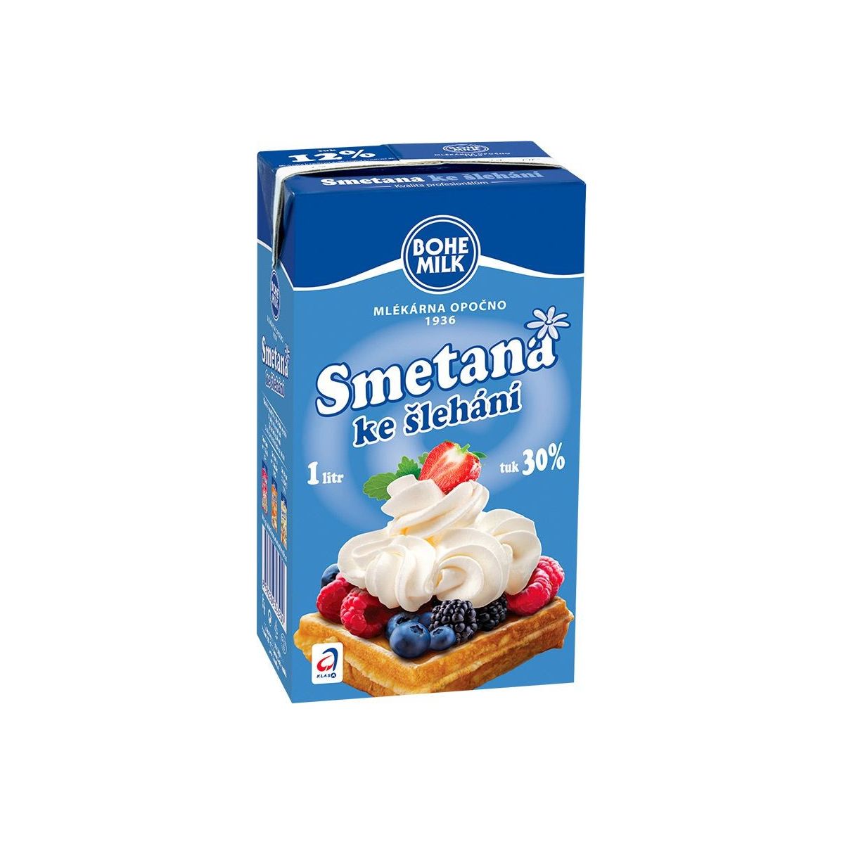 Bohemilk smetana na šlehání 30% 1l