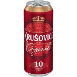 Krušovice Originál 10 - 0,5l - plech