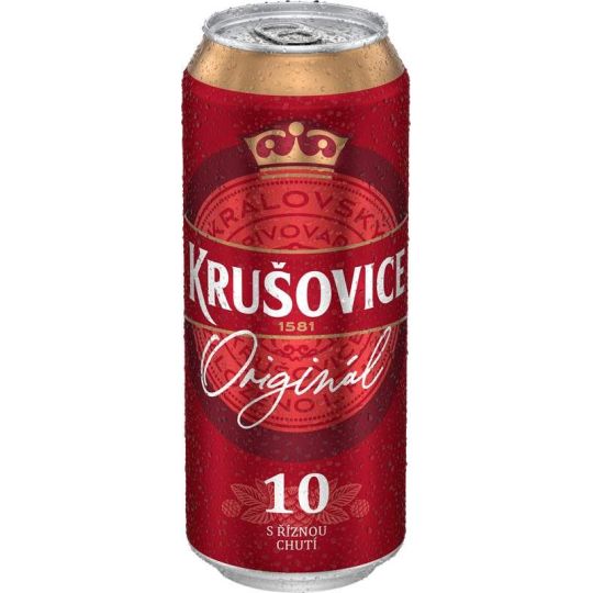 Krušovice Originál 10 - 0,5l - plech