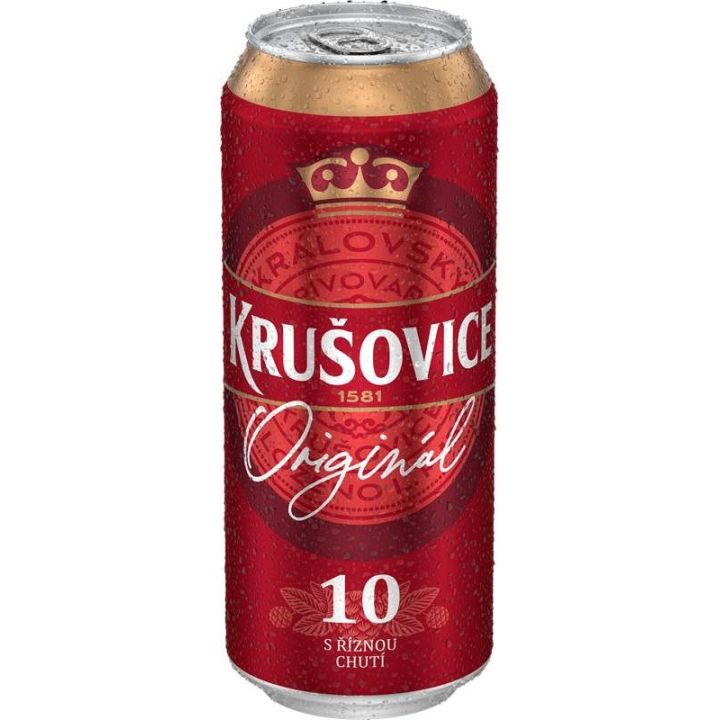 Krušovice Originál 10 - 0,5l - plech
