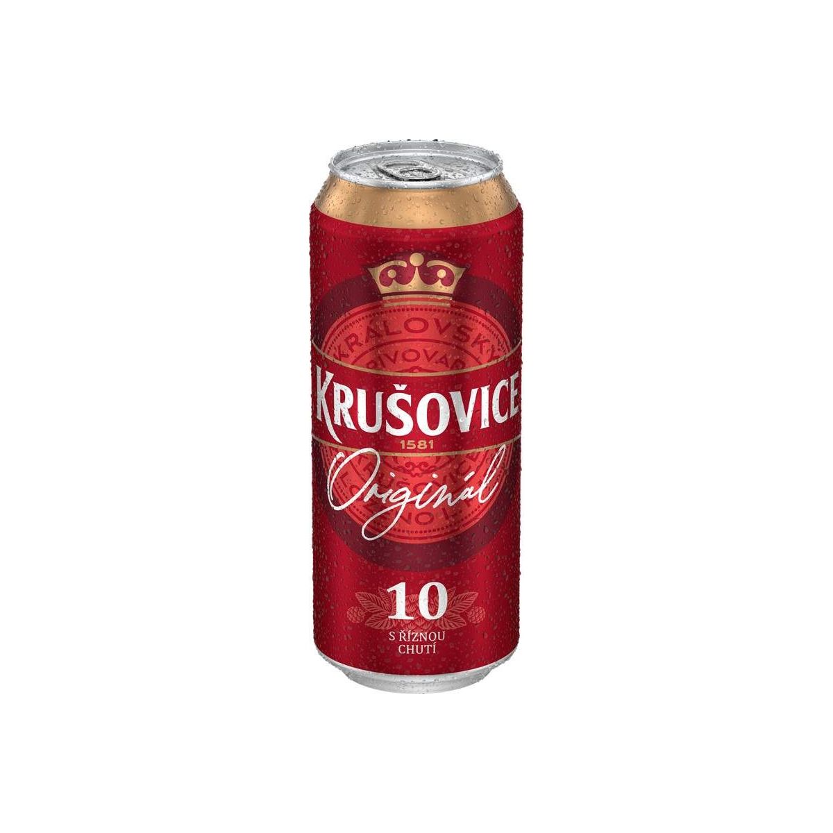 Krušovice Originál 10 - 0,5l - plech