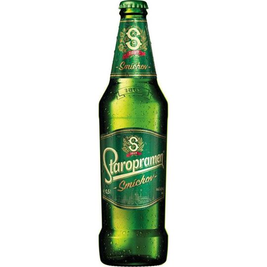 Staropramen světlý 0,5l sklo