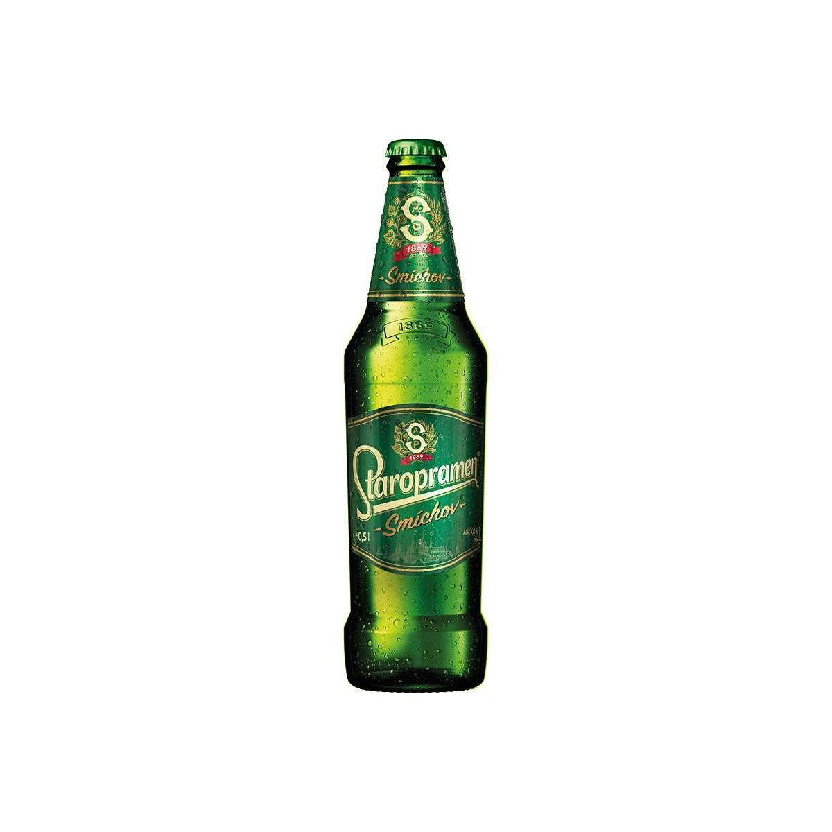 Staropramen světlý 0,5l sklo