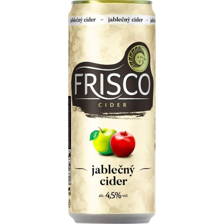 Frisco Jablečný cider 0,33l - plech