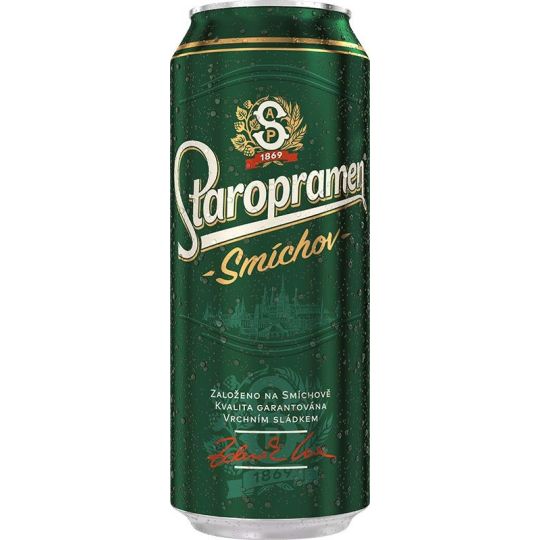 Staropramen světlý 0,5l - plech