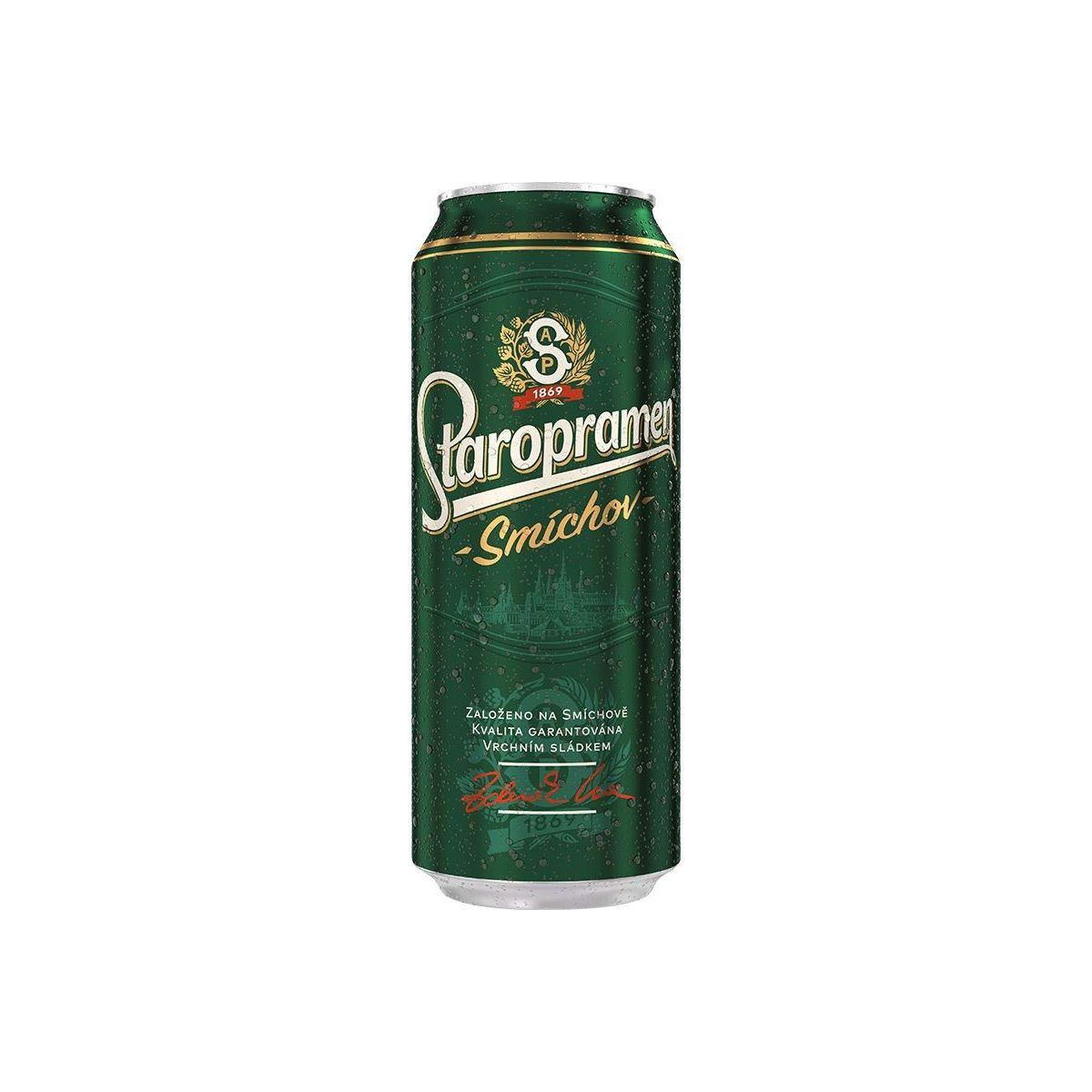 Staropramen světlý 0,5l - plech