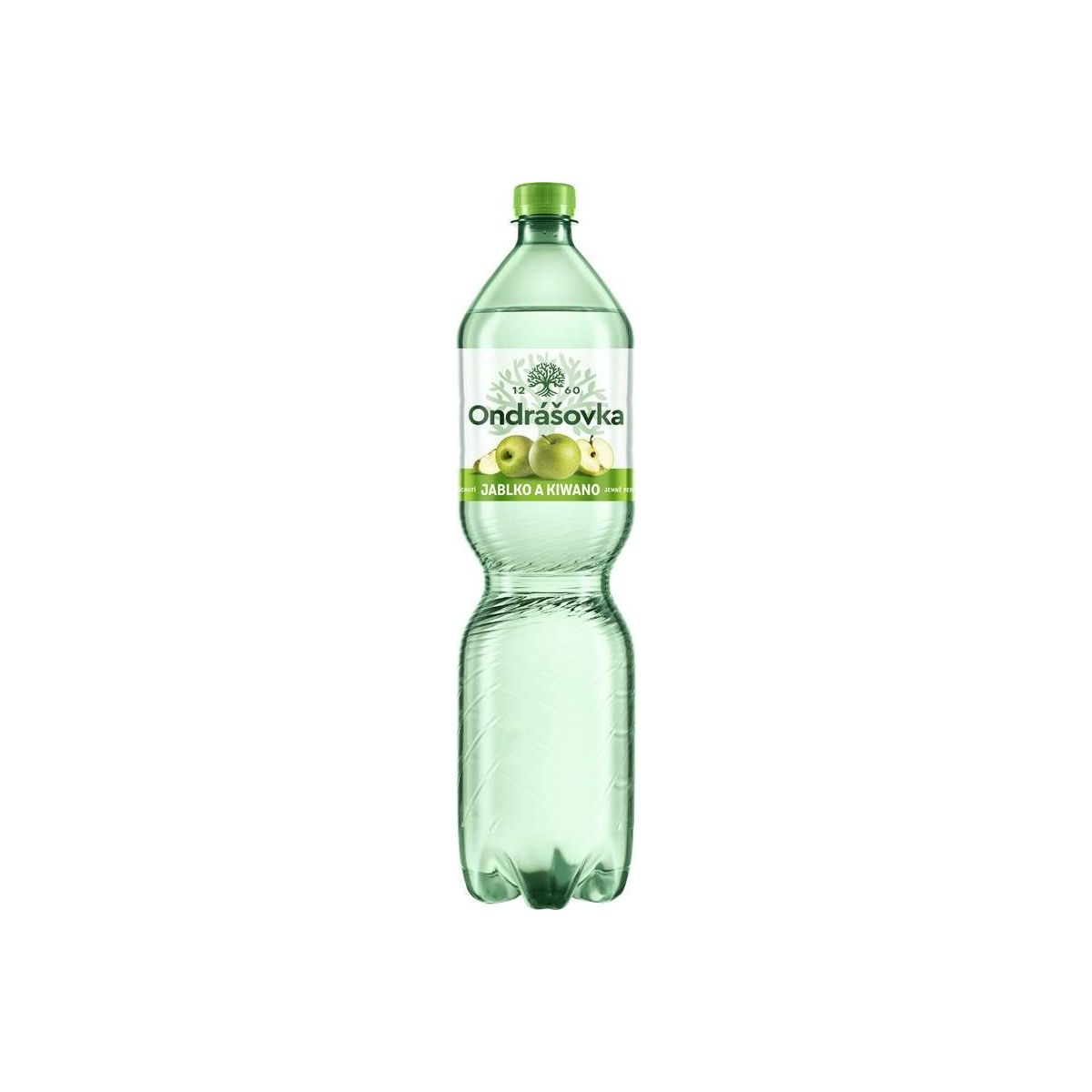 Ondrášovka jablko a kiwano jemně perlivá 1,5l - PET