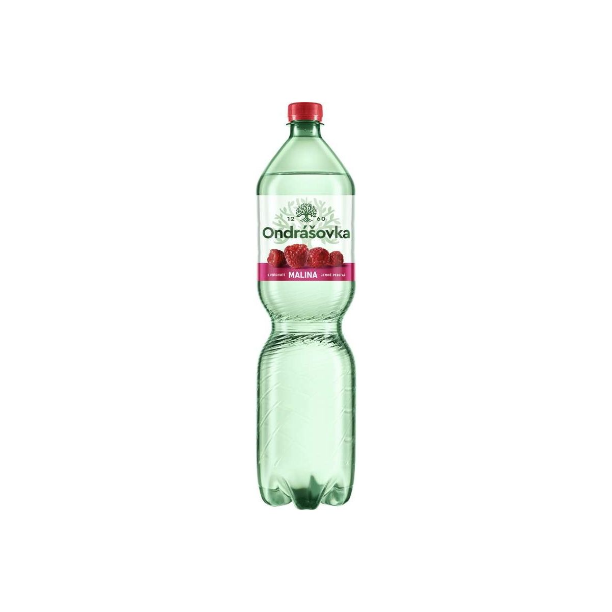 Ondrášovka malina jemně perlivá 1,5l - PET