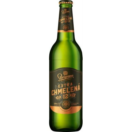 Staropramen extra chmelená 12 - 0,5l sklo