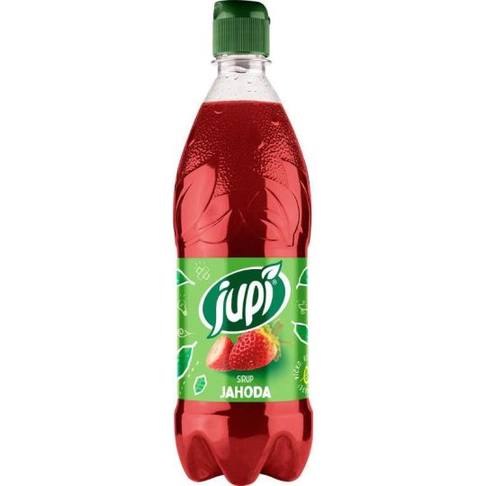 Ovocný sirup JUPÍ jahoda 0,7l - PET