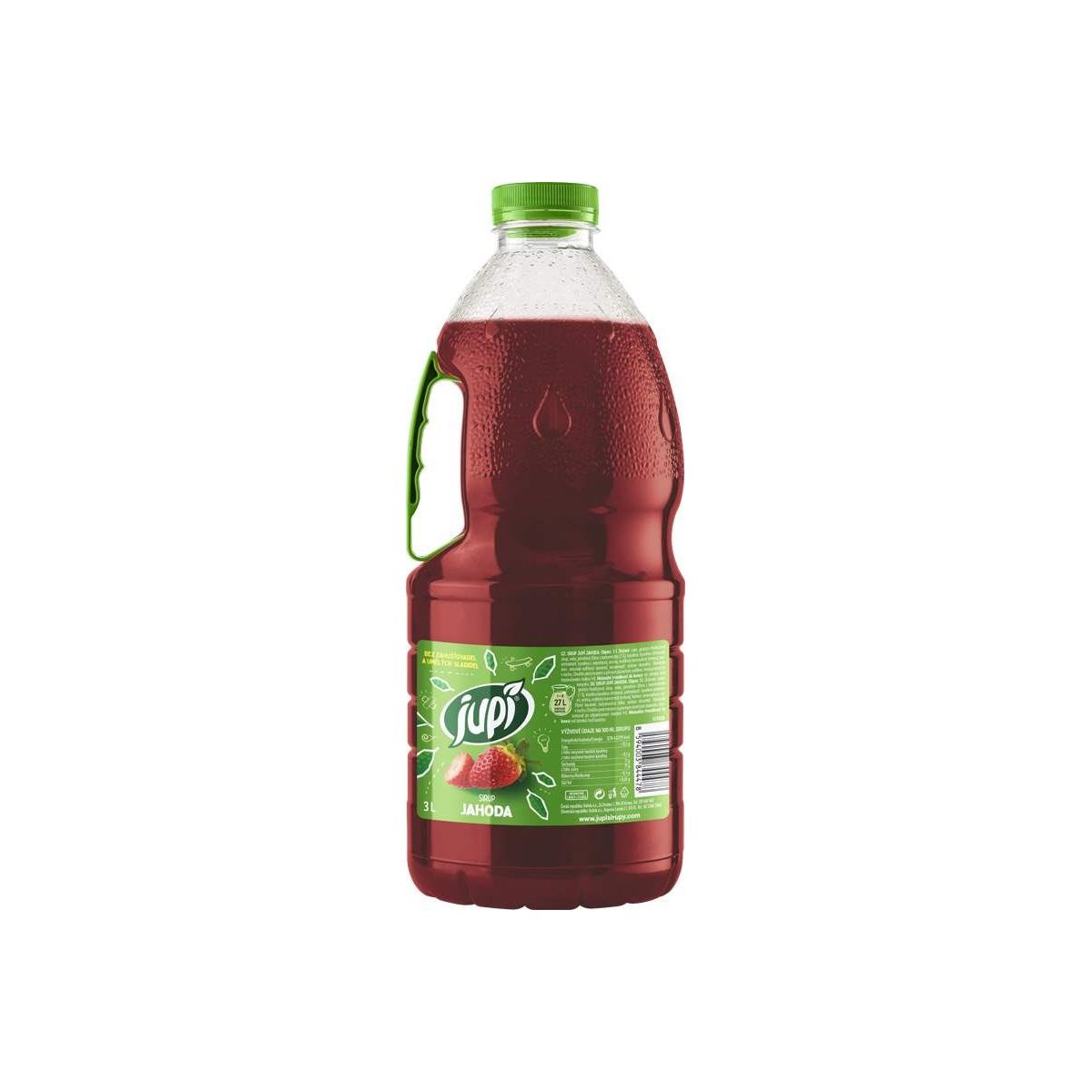 Ovocný sirup JUPÍ jahoda 3l - PET