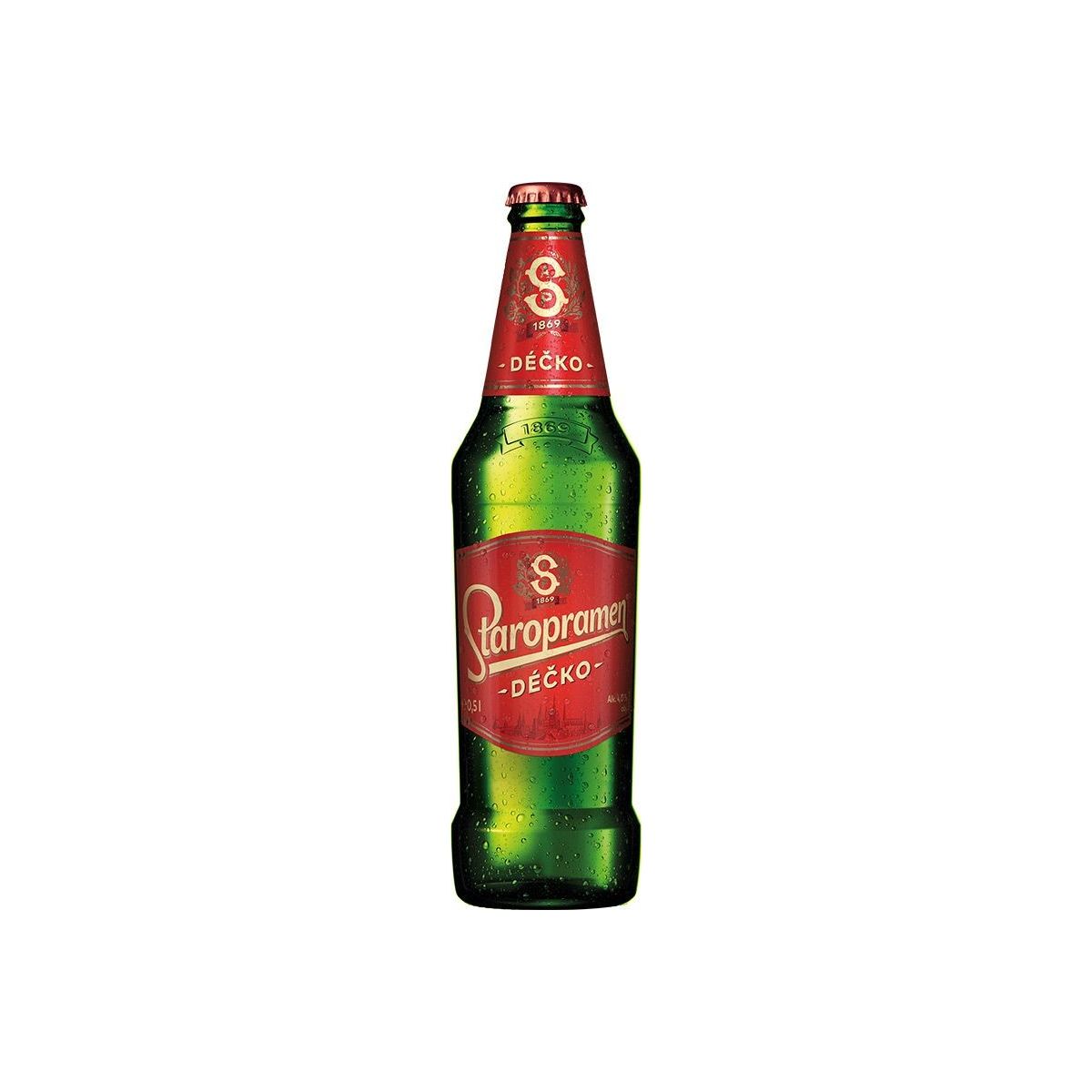 Staropramen Déčko 0,5l - sklo