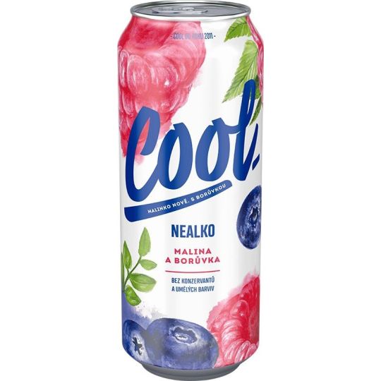 Staropramen Cool nealko Malina a Borůvka 0,5l - plech