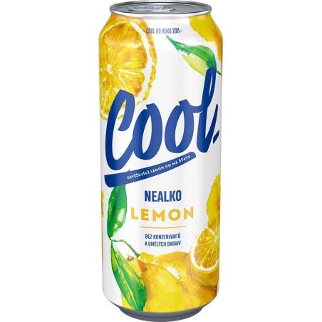 Staropramen Cool nealko lemon 0,5l - plech