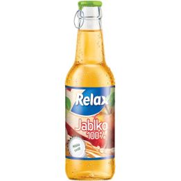 Relax Jablko 100% 0,25l sklo