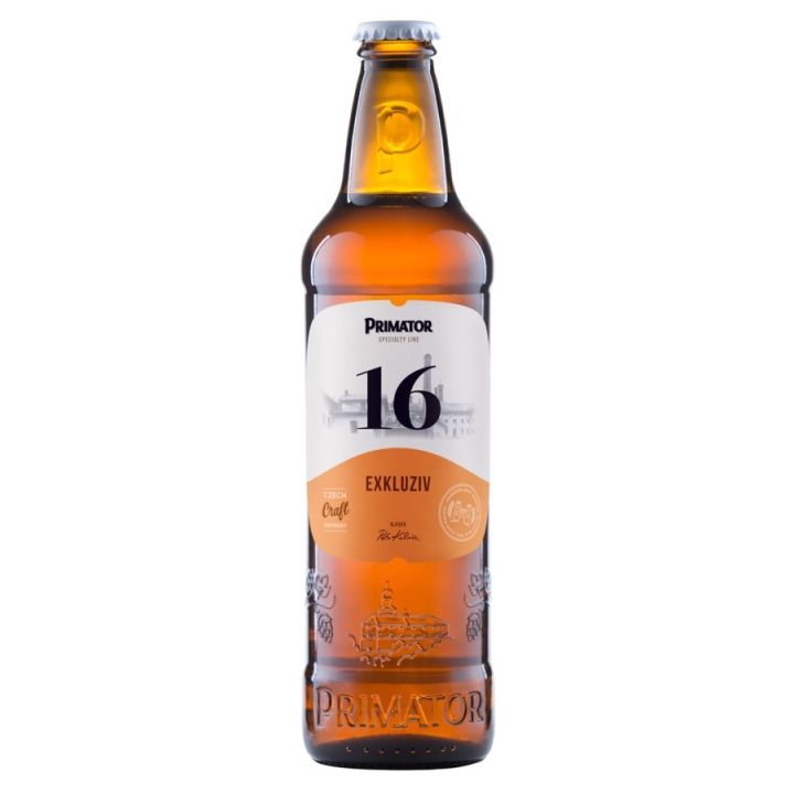 Primátor 16 Exkluziv 0,5l - sklo