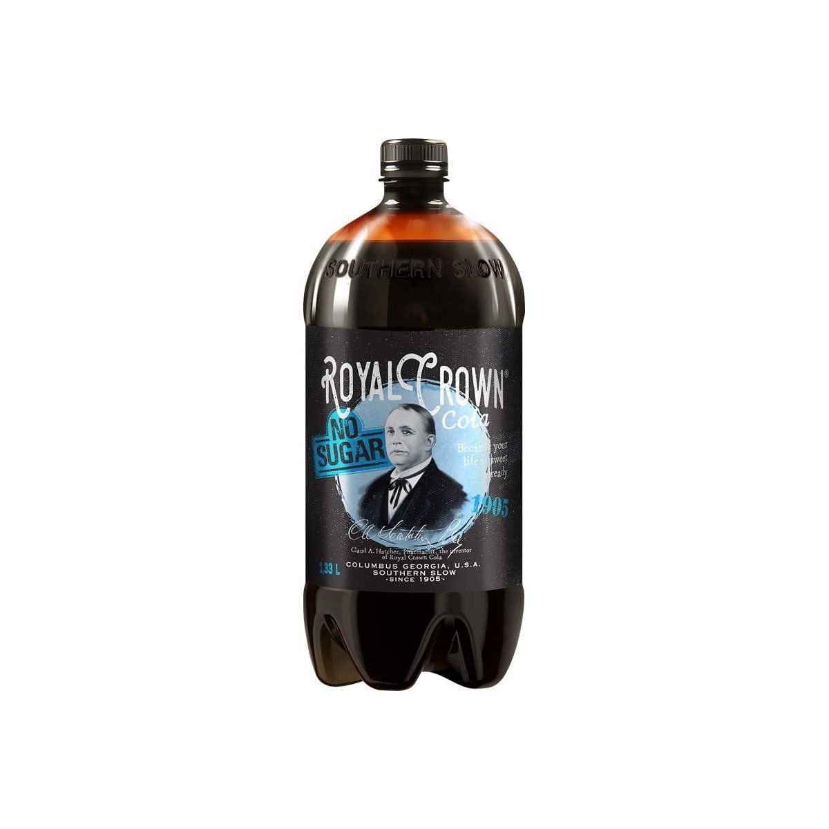 Royal Crown Cola NO SUGAR 1,33l PET