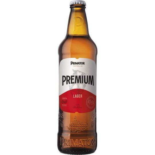 Primátor Premium 0,5l - sklo