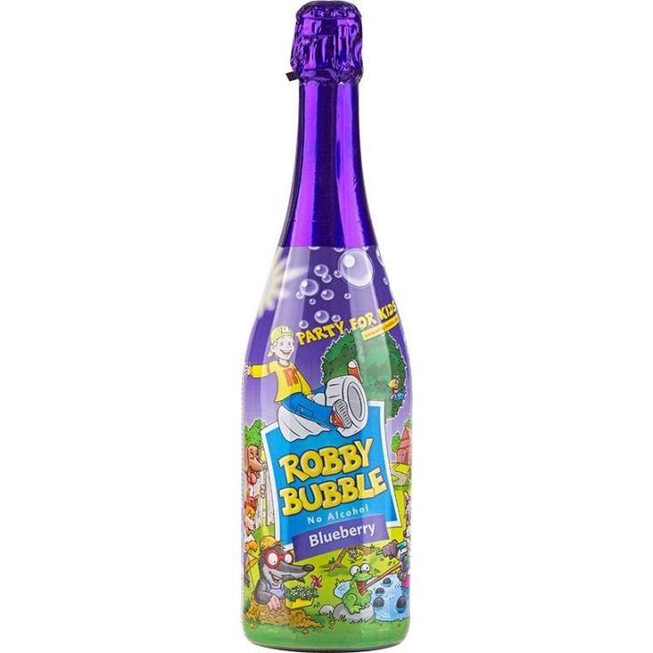 Robby Bubble borůvka 0,75l