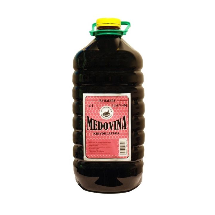 Medovina Křivoklátská 12% 5l - Česká včela
