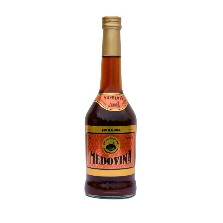 Medovina mandlová 18% 0,5l - Česká včela