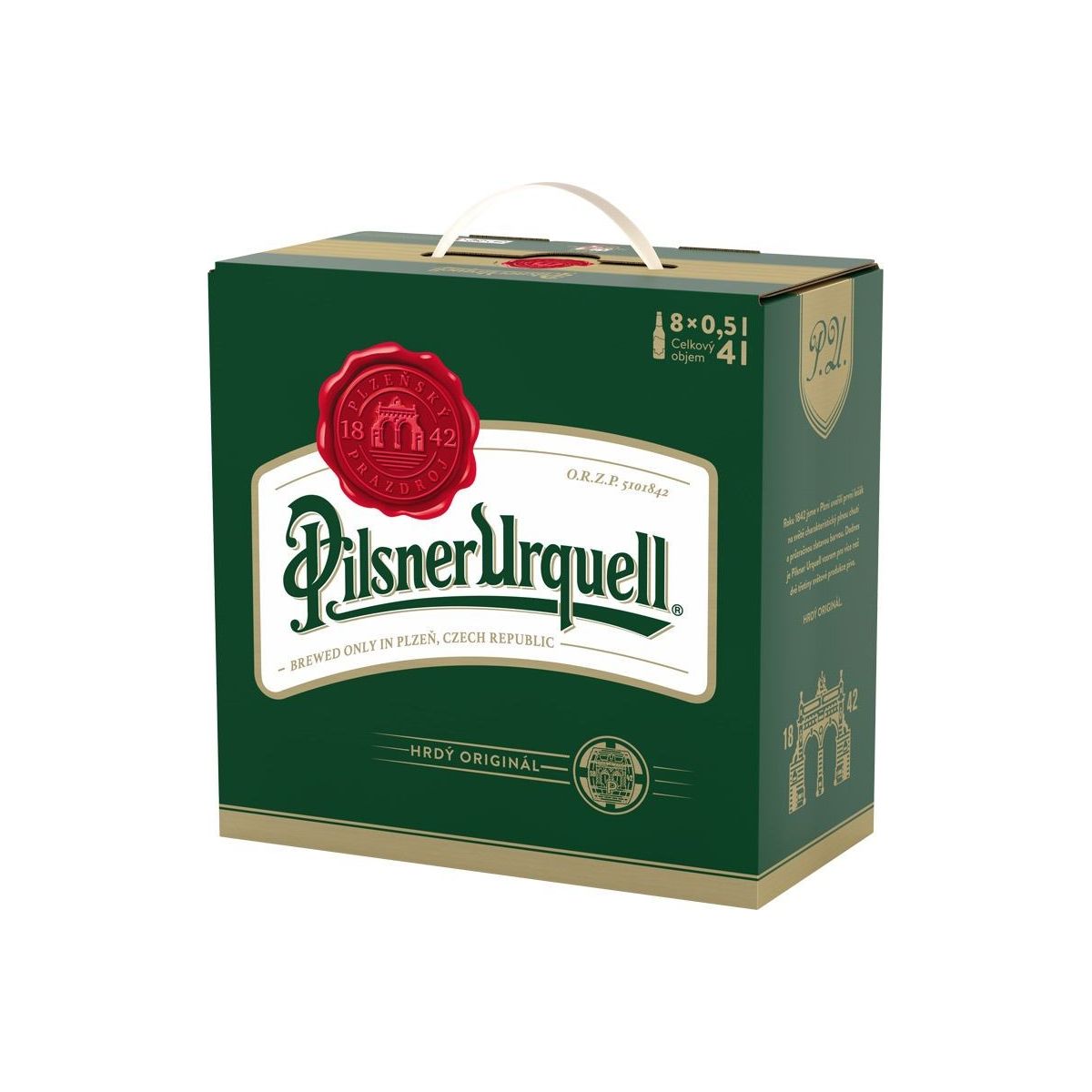Pilsner Urquell multipak 8x0,5l - sklo