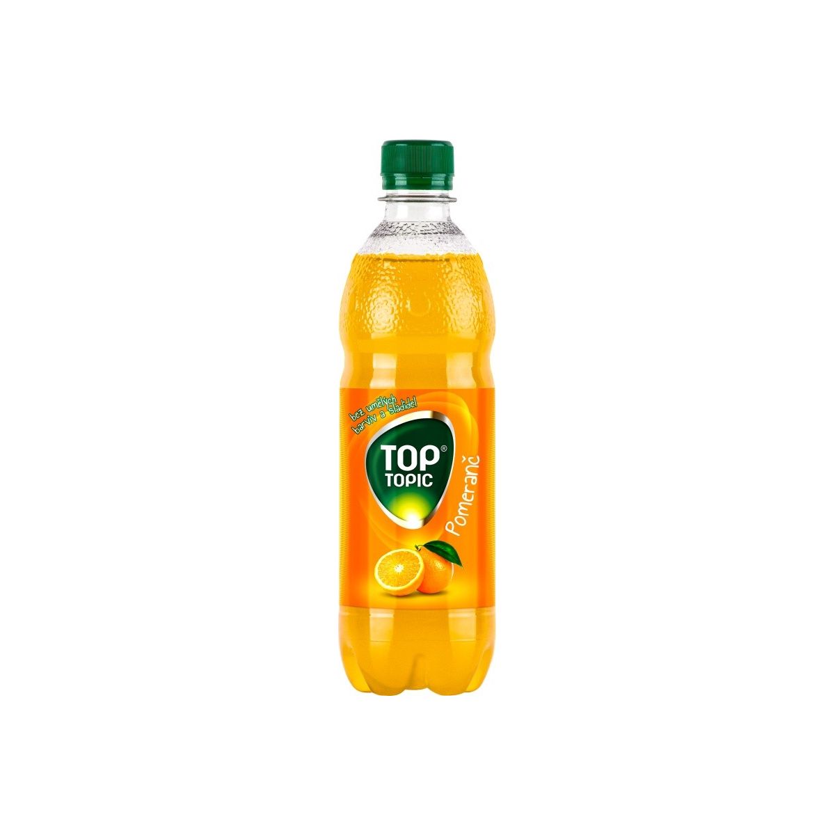 Top Topic pomeranč 0,5l - PET