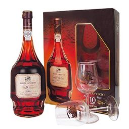 Royal Oporto 10 Years aged Tawny 0,75l + 2 skleničky