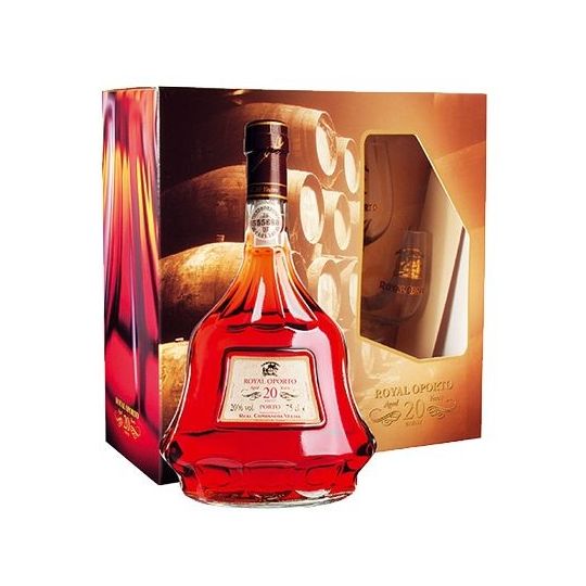 Royal Oporto 20 Years aged Tawny 0,75l + 2 skleničky
