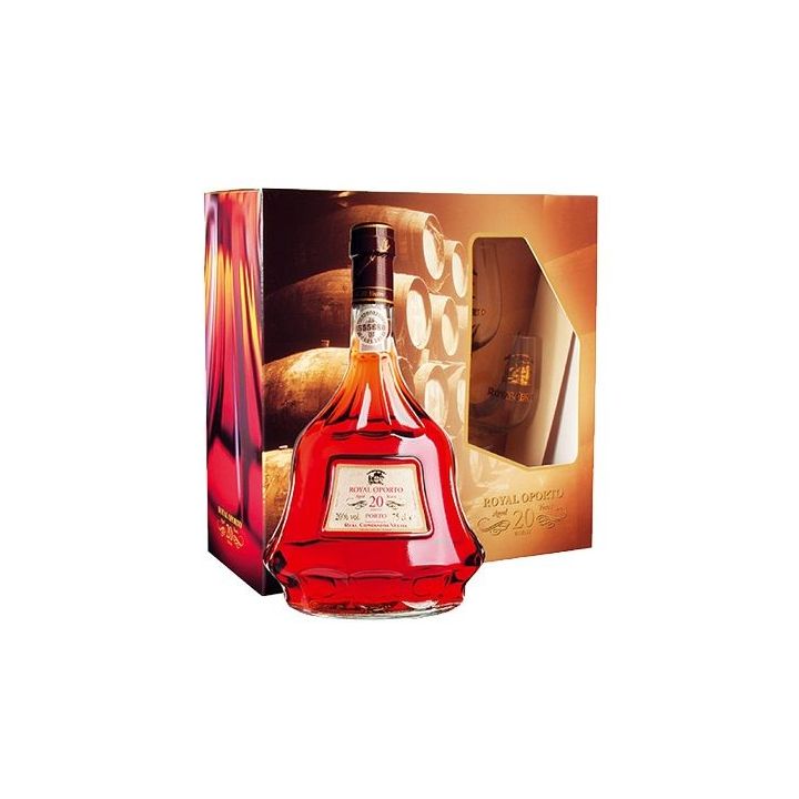 Royal Oporto 20 Years aged Tawny 0,75l + 2 skleničky