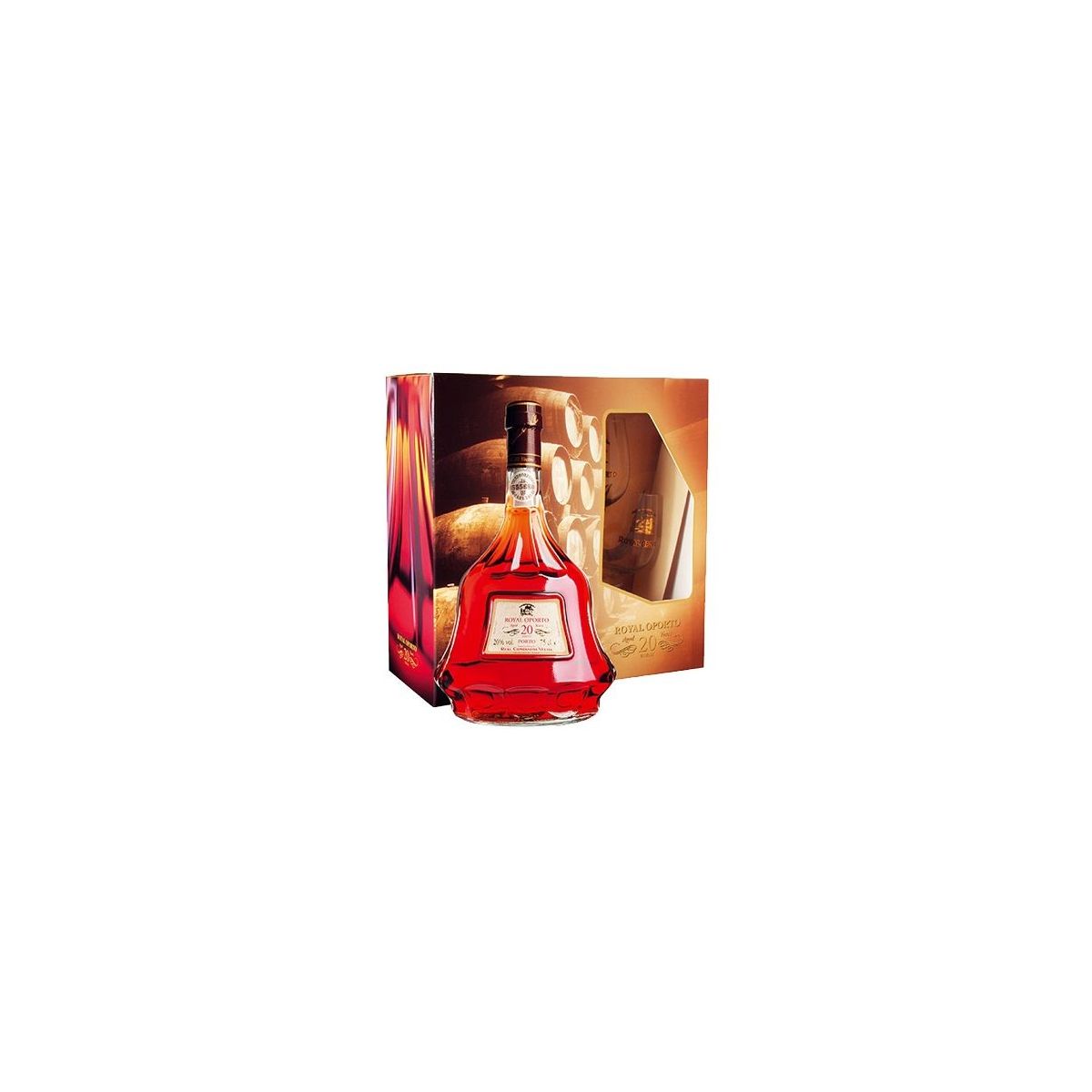Royal Oporto 20 Years aged Tawny 0,75l + 2 skleničky