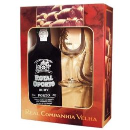 Royal Oporto Ruby 0,75l + 2 skleničky