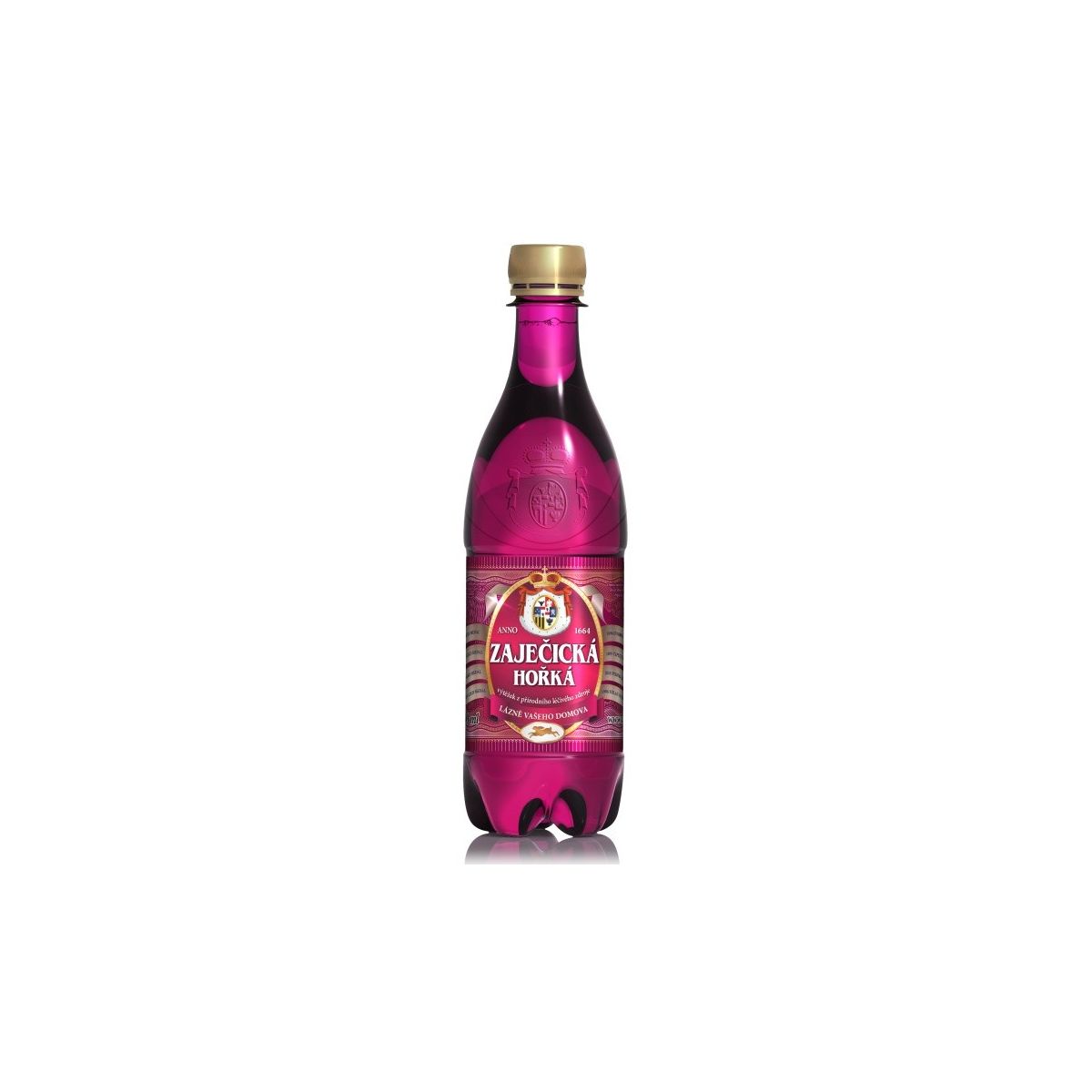 Zaječická hořká voda 0,5l - PET
