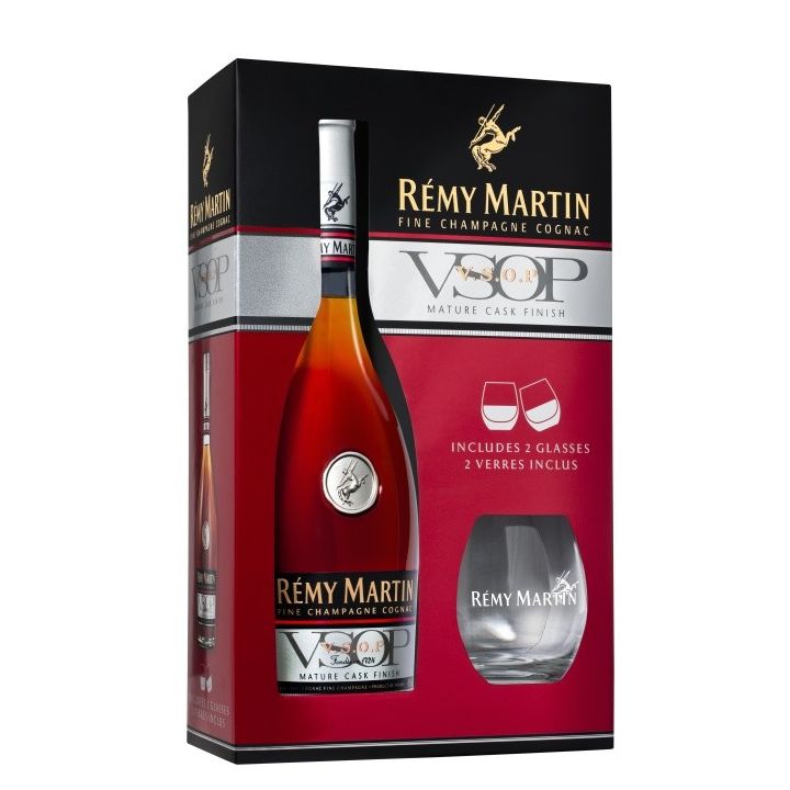 Rémy Martin V.S.O.P. 0,7l kazeta 2 skleničky