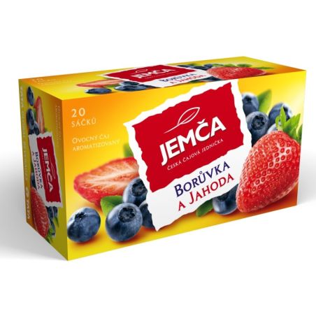 Jemča Borůvka a jahoda 20x2g