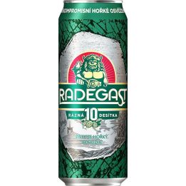 Radegast Rázná 10 0,5l - plech