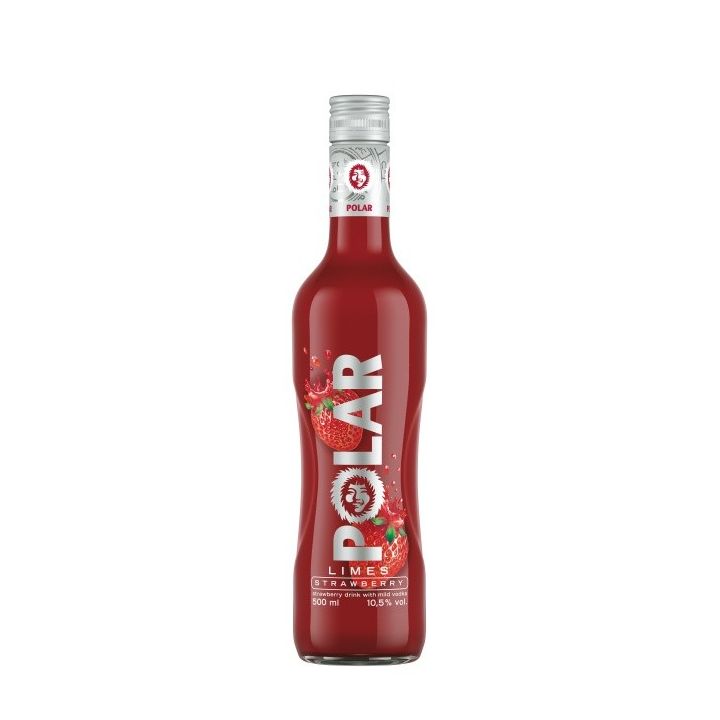 Polar Limes Strawberry 0,5l