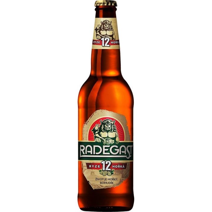 Radegast Ryze hořká 12 0,5l - sklo